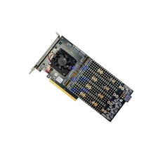 PEX8749 8 Port M.2 NVMe SSD PCI-E 3.0 X16 Adapter 8X M.2 IT Mode ZFS TrueNAS US picture