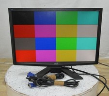 Acer X223W ET.EX3WP.001 22'' LCD Flat Panel Monitor DVI VGA GRADE B picture