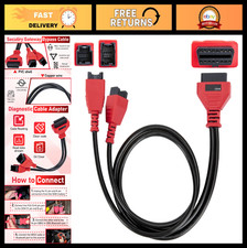 12+8 Pin OBD2 Adapter Cable, 2.6FT Security Gateway Bypass for Chrysler FCA Vehi picture
