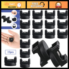 15 Pcs Magnetic Zip Tie Mount Cable Clips - Multipurpose Wire Holders, No Drill, picture