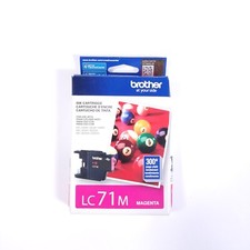 Brother LC71M Sealed Magenta Ink Cartridge Exp 03/2020 picture