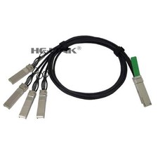 MC2609130-003 Mellanox Compatible 3m QSFP+ to 4SFP+ Passive DAC Cable picture