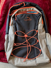 L.L.Bean Comfort Carry Backpack, 30L Blue/Gray/Orange picture