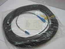 LC to SC Simplex SM Single Mode 9/125 Fiber Optic Patch Cable Black 30M 98ft picture