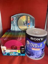 SONY DVD+R, MEMOREX LIGHTSCRIBE DVD-R, MAXELL Color CD-R Music 30 Pack picture