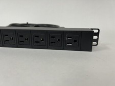 CPI Chatsworth PDU 10 Outlet Power Strip, C01-K22242-001, 125VAC 50/60HZ 15A picture