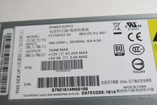 INTEL FS750HS1-01 750w 80 PLUS POWER SUPPLY FOR SUPERMICRO H8DGU/CSE-815  picture