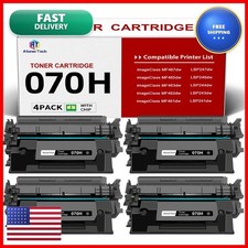 AtonerTech 070H / 070 High Yield Toner - High Capacity Ink 070H -4pack picture