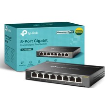 TP-Link TL-SG108E 8-Port Gigabit Managed Network Switch, 10/100/1000Mbps RJ45 Po picture