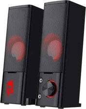 Redragon GS550 PC Gaming Speakers, 2.0 Channel Desktop Computer Sound Bar with C picture