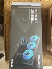 ASRock Challenger 360 Digital AIO Liquid Cooler w/RGB Fans + Digital Display picture