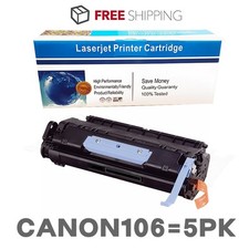 5PK Canon106 CRG106 Toner Cartridge MF6530 MF6540 MF6550 MF6560 MF6580 MF6590 picture