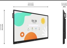 New, In a box, Samsung TV 75inch All-in-one, Touch Interactive picture