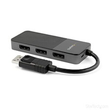 StarTech MST14DP123DP 3-Port Multi Monitor Adapter, DisplayPort 1.4 to Triple 4K picture