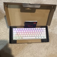 Redragon Draconic K530 Compact Wired White Backlit Keyboard English QWERTY picture