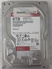 WD Red Pro 8TB WD8005FFBX 7200RPM 256MB SATA NAS HDD Tested 392 Hours picture