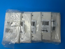 Pack of 10 Steren 200-251-WH Coax White Wall Plate - Flush Mount - NEW picture