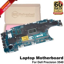 Dell Precision 3540 Motherboard i5-8365U 1.6GHz Quad-Core EDC50 LA-G902P 4C4X7 picture