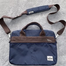 Tucano Blue Shoulder Messenger Bag Padded Laptop Bag Partitions Nylon Compact picture
