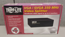 Tripp Lite  B114-004-R Black 4-Port VGA / SVGA 350 MHz 4 Port Video Splitter picture