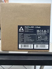 Brand New ARCTIC P12 Pro PST (5 Pack)  120 mm Case Silent Fan. picture