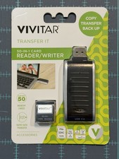 Lot of 5 VIVITAR 50-IN- 1 CARD READER/WRITER VIV-RW-5000-BLK  NEW SEALED picture
