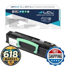 LCL Compatible Toner Cartridge for Lexmark E250A11A E250D E350D (1-Pack Black) picture