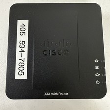 GENUINE Cisco SPA122 2 Port VoIP IP SIP Analog Adapter Router UNIT ONLY FREE S/H picture