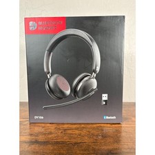 Dytole DY106 Bluetooth Wireless Headset with Mic USB Dongle for PC picture