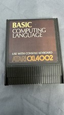 Atari BASIC Computing Language Cartridge CXL4002 Use With Console Keyboard picture