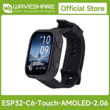 Waveshare ESP32-C6 2.06inch AMOLED Touch Watch Development Board, 410×502 picture