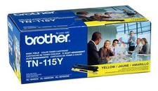 Genuine Brother TN-115 Yellow Toner, New Sealed Box, We Ship Fast picture