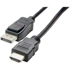 VisionTek HDMI to DisplayPort 1.5M Active Cable M/M picture