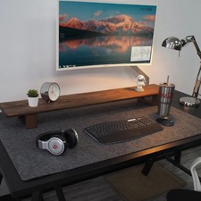 Large XXL Wool Felt Office Computer Desk Mat Laptop Cushion Desk Table Keyboard picture
