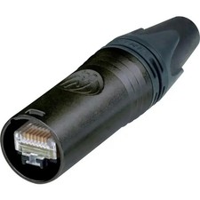 Neutrik NE8MX6-B EtherCON RJ45 CAT6 Straight Plug Connector Poles: 8P8C Nume picture