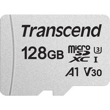 Transcend TS128GUSD300S-A Premium 300S 128GB Class 10 MicroSDXC Card, UHS-I, picture