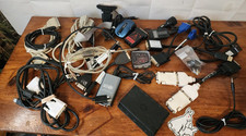 Lot Of Random Unusual Computer Cords, Cables, Splitters, Adapters and Converters picture