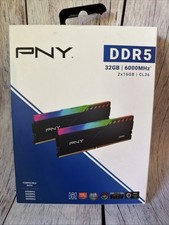NEW 32GB (2x16GB) PNY DDR5 PC5-6000 Desktop RAM PC UDIMM picture