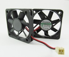 2pcs SUNON 50 x 50 x 10mm 5010 12V DC Fan KDE1205PFV2 11CFM 2pin 2510 Connector picture