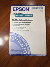 Super A3/B Paper Epson Photo Quality Glossy 13