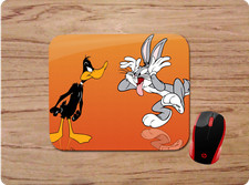 BUGS BUNNY DAFFY DUCK CUSTOM MOUSE PAD GAMING COMPUTER HOME OFFICE  picture