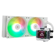 FW240 Black CPU AIO Cooler,PC 240 Specification Water Cooler System,IPS LCD S... picture