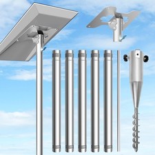 Starlink Performance Gen 3 Pole Mount Kit, with Stainless Steel  Pipe Adapter picture