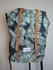 Herschel Supply Co Little America Retreat Leaves Backpack Red White Interior picture