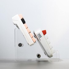 Transparent Acrylic Dual Mechanical Keyboard Stand for Display Storage Holder picture