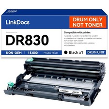 LinkDocs DR830 Drum Replacement for Brother DR830 DR-830 Drum Unit Used with Bro picture