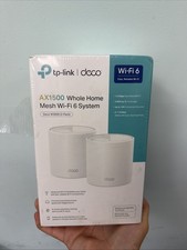 NEW TP-Link Deco W3000 AX1500 Whole Home Mesh Wi-Fi 6 System 2-Pack White picture