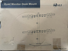 WALI Quad Monitor Desk Mount, 4 Monitor Stand Heavy Duty Model GMF004 picture