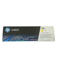 GENUINE HP 131A CF212A Yellow Toner Cartridge M251 M276 NEW SEALED CONTENTS picture