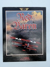 Dynamix Red Baron Vintage PC Game Manuals, Floppy Disks & Reference Sheets picture